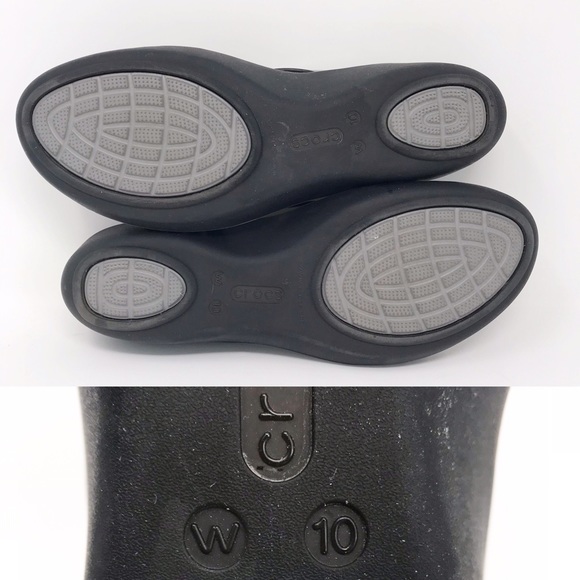 Crocs Isabella Mini Wedge Sandal Black/Smoke - Picture 8 of 8